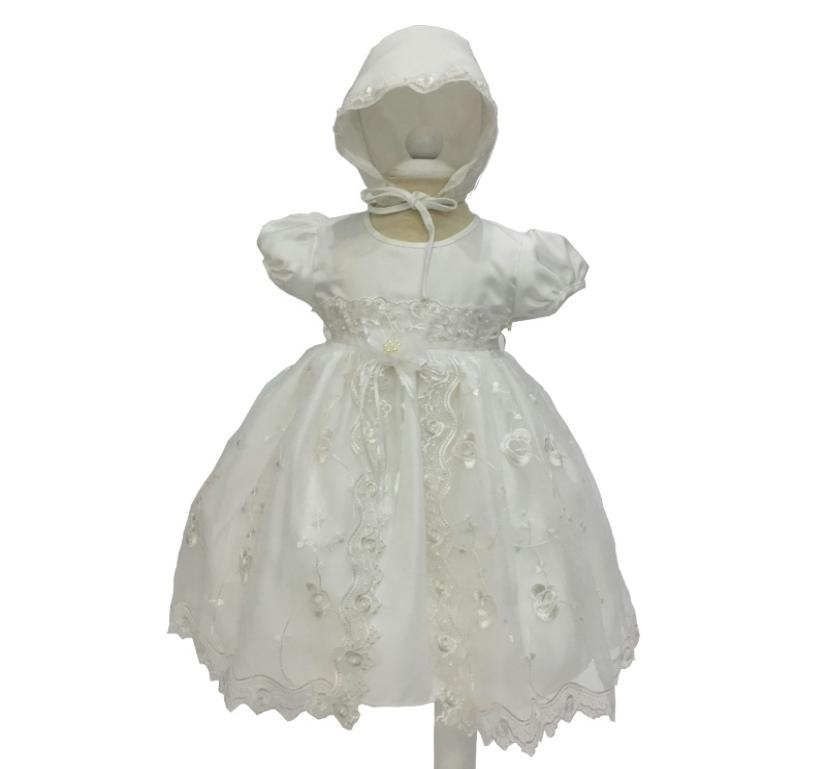 

Newbron baby girls Christening Gown infant baby girls lace Birthday party dress baby white wedding tutu dress 2pcs girls clothes9733697