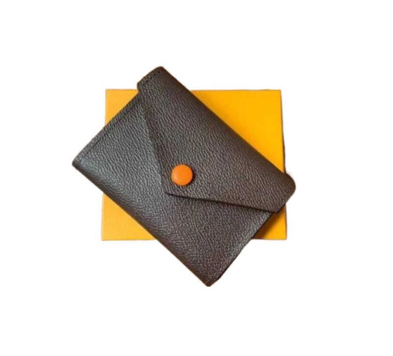 

Fashion Designer bag Women Short Wallet woman purse Discount card holder ladies handbag checked flower, Red