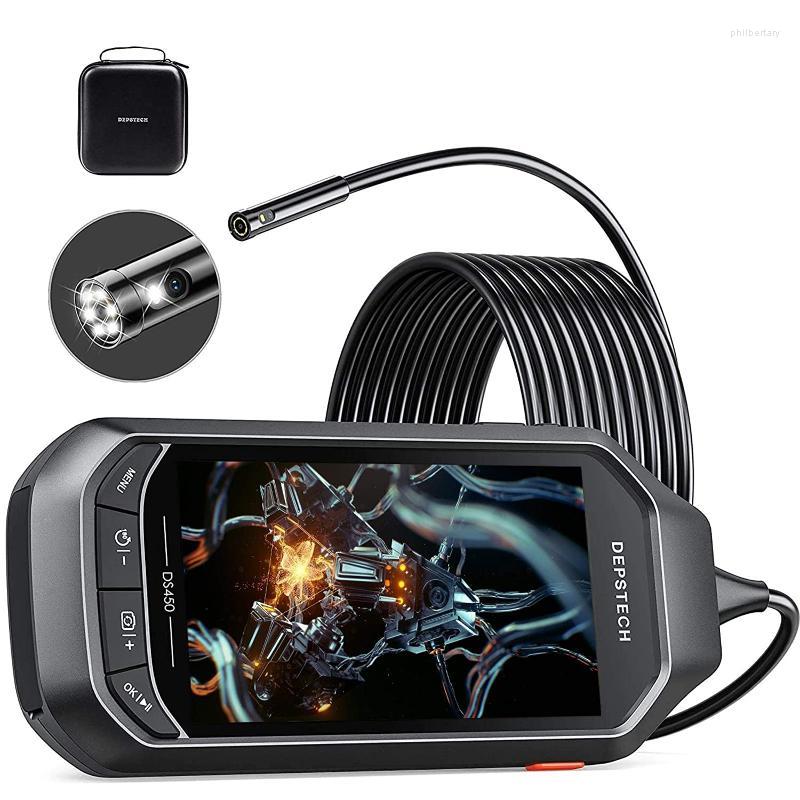 

Cameras Endoscope Dual Lens 4.5" IPS Screen 1080P HD Inspection Camera Industrial Borescope Digital With 32GBIP IPIP IP