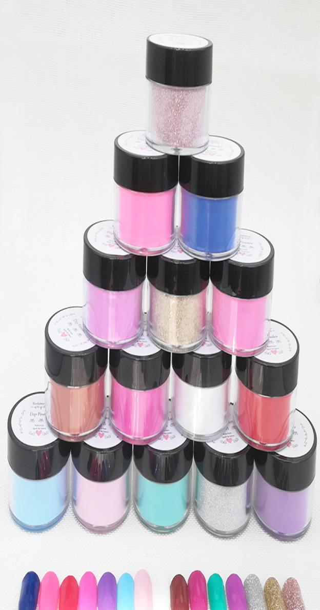 

Oumisaya nail powder3pcsset 20gjar Nontoxic dipping powder nails clear color nails2024619