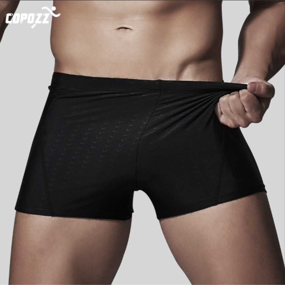 

Men's Swimwear Copozz Men swimwear swimsuits board shorts trunks swim briefs beach wear swimming pool Boxers hombre Waterproof(Option Long)HKD230621