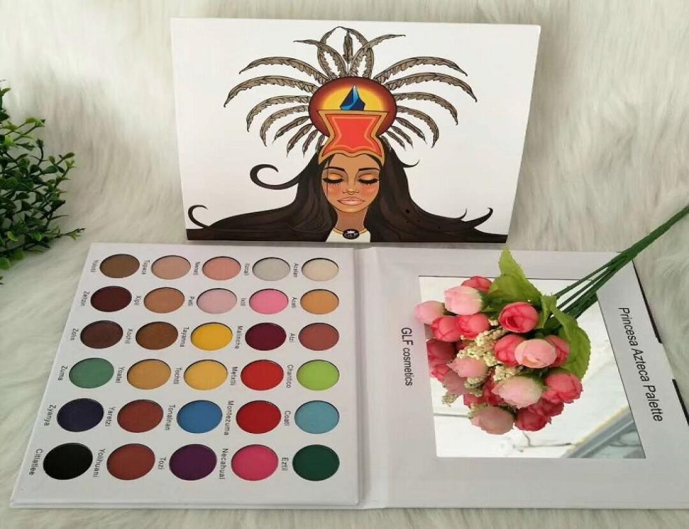 

New MAKEUP GLF Cosmetics Princess Azteca Palette 30colors Eyeshadow Palette Matte Shimmer Shadows by boomboom1913674, Multi