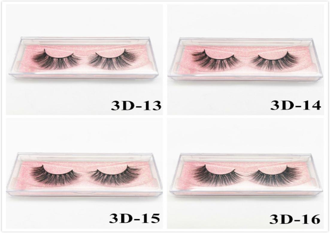 

3D Mink Eyelashes Eye makeup Mink False lashes Soft Natural Thick Fake Eyelashes 3D Eye Lashes Extension Beauty Tools 16 styles DH4797180