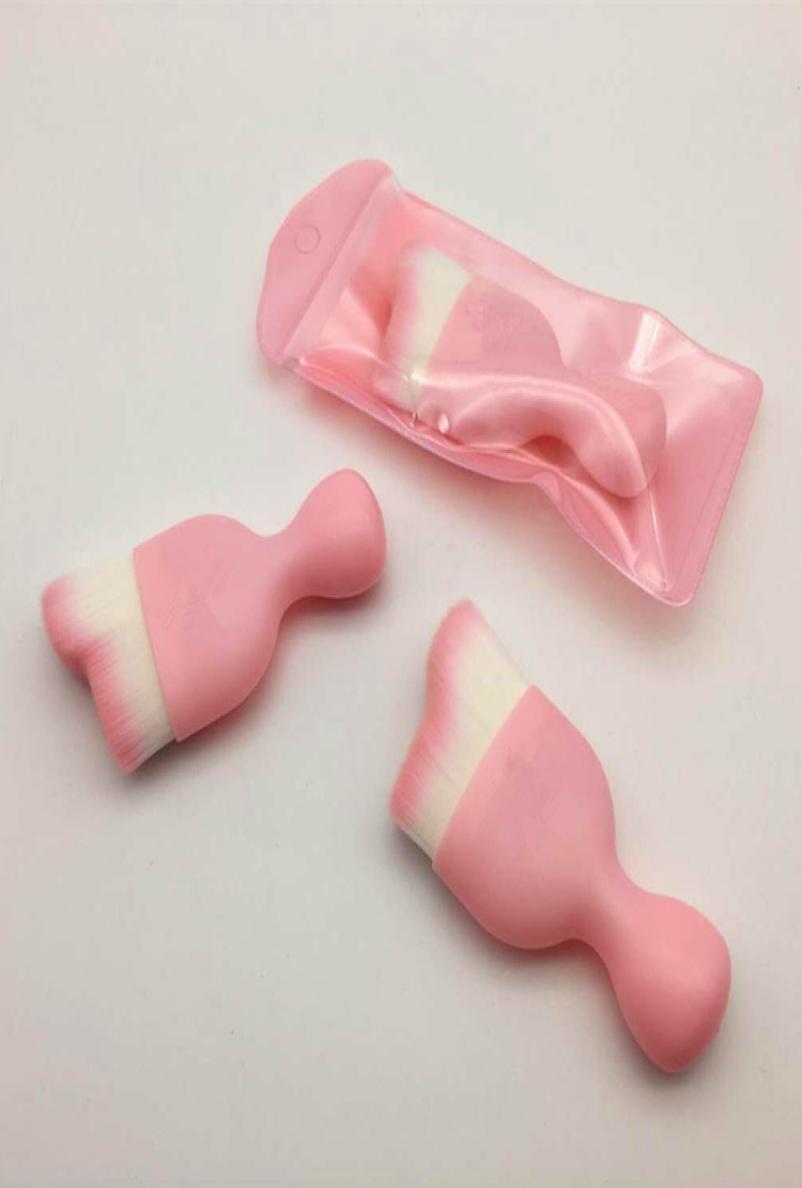 

New whole Makeup single brushes Professional blusher brush pink cosmetics Foundation and Powder make up brush3800439