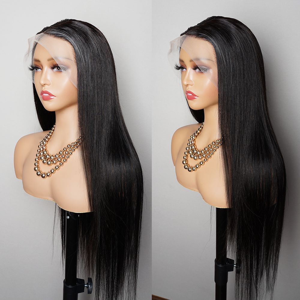 

New Product Straight Lace Front Wigs Hd Lace Wig 13x6 Human Hair Wigs for Black Women Pre Plucked Brazilian 26 Inch 13x4 Lace Frontal Wig, Natural color
