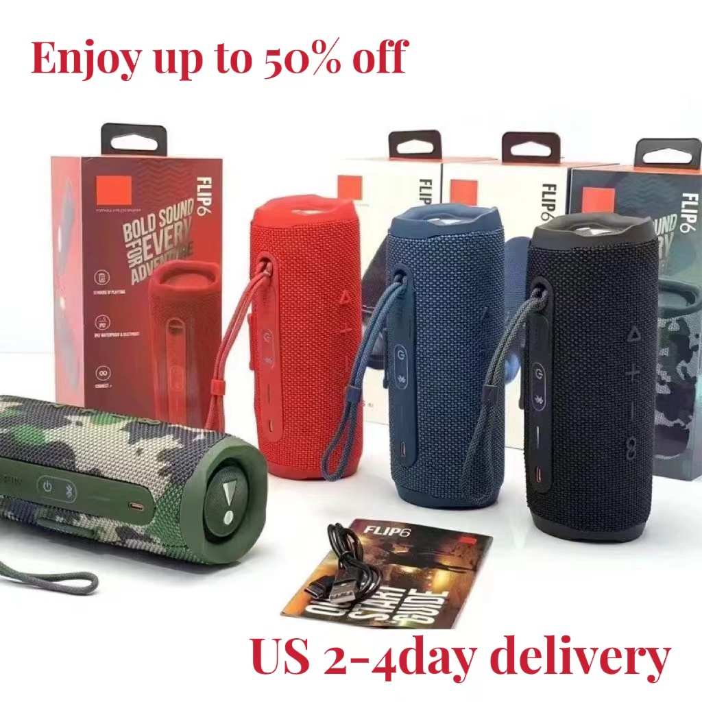 

jbl speaker Flip 6 Speaker Mini Wireless Bluetooth Speakers Portable Waterproof Outdoor Sports Subwoofer Professional Audio Stereo Bass Music