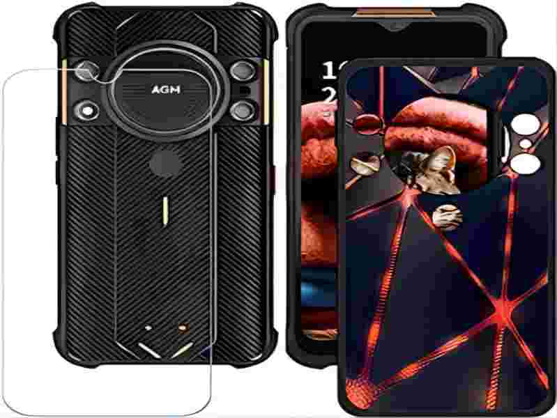 

JXH AGM M7 Rugged Phone, IP68 W, 2500mAh Battery Unlocked Cell Phone for Seniors Dual SIM Biggest Speaker683
