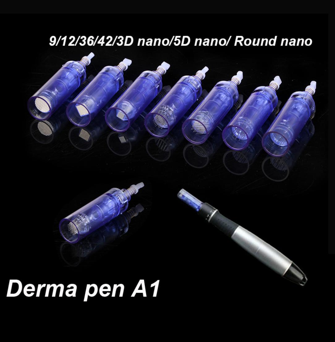 

Electric Derma Pen Bayonet Needle Cartridges 9 12 24 36 42 Nano A1 Derma Pen Dr Pen Needle Tip1668415