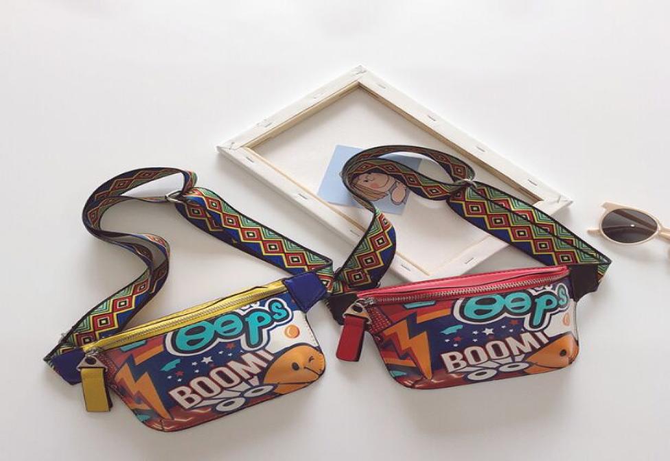 

Children bags summer handbag cross body bag cute cartoon mini Fanny pack handbags trend boys and girls baby zero wallet8669323, Beige