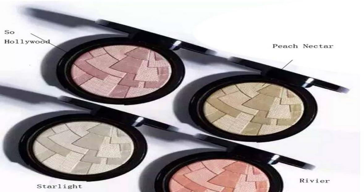 

Factory DirectMakeup Ana ILLUMINATOR Professional Face Pressed Powder 4 Colors 9g032oz5457475, Sky blue