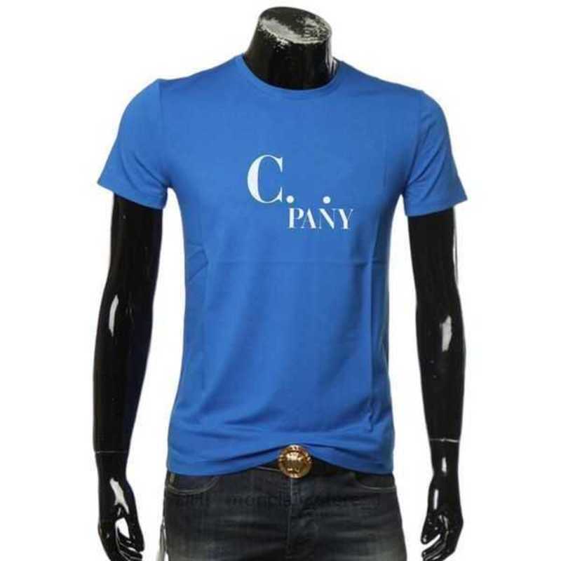

Summer Casual Cotton t Shirts Letters Print Short Sleeves Cp Male Tops High-quality Man Womens Tees Company, White