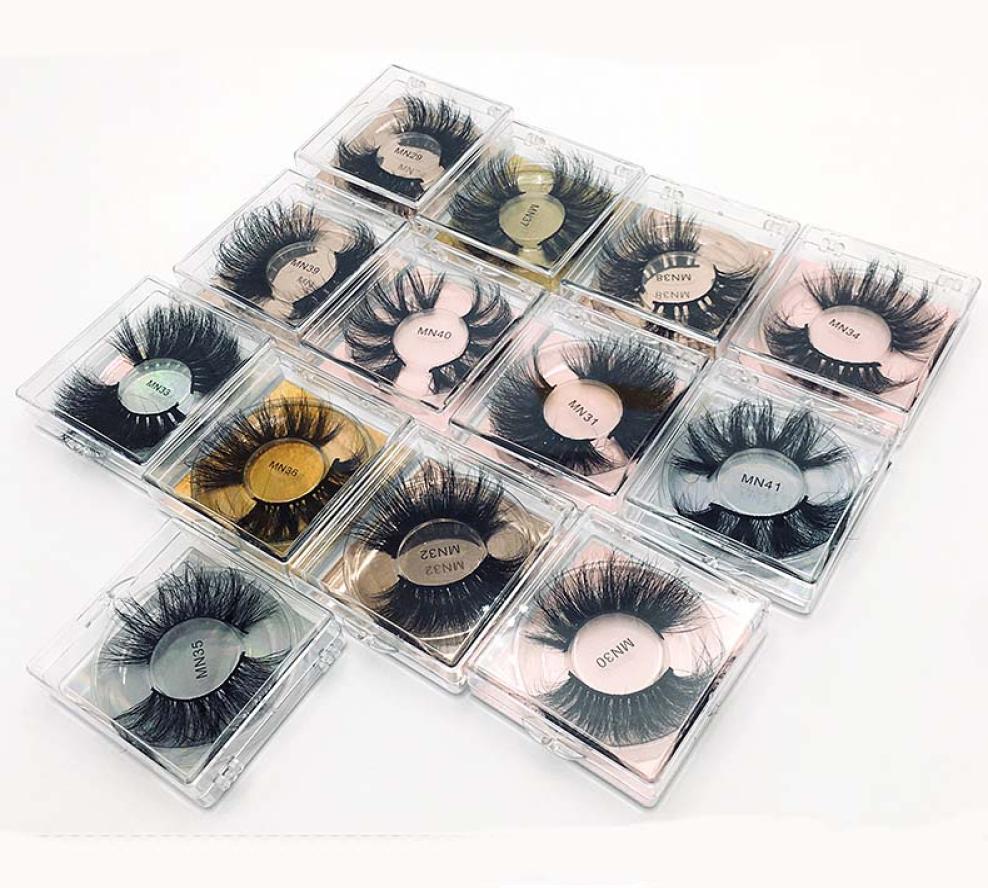 

Curly Crisscross 8D Thick Long Mink False Eyelashes 2527mm Reusable Handmade Fake Lashes Soft Vivid Full Strip Lashes 13 Models2664210