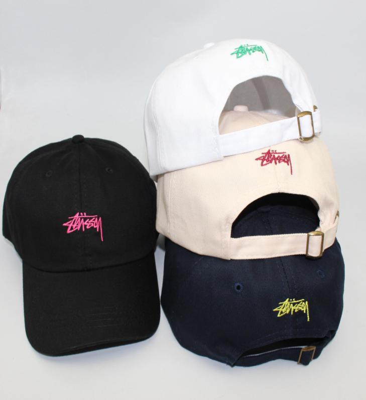 

Popular Brand Baseball Caps for Men Women Embroidered Short Eaves Soft Top Ball Cap Couples Hip Hop Sun Street Hat2043301, Black