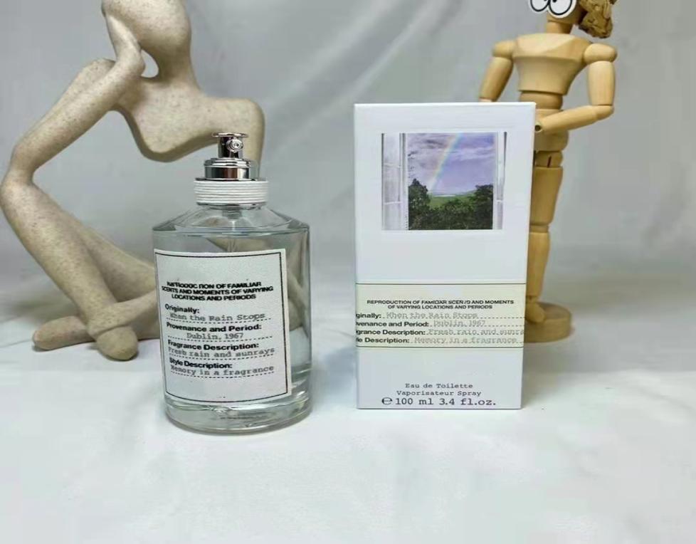 

s Unisex Limited Women Men Perfume Fragrance when the rain stops 100ML man designer Gentlemen Fragrances High Version Top Qual7450209