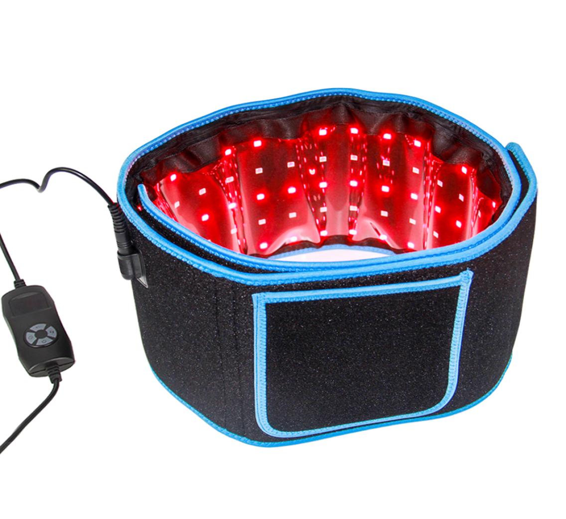 

Led Slimming Waist Belts Wrap Pain Relief Red Light Infrared Physical Therapy Belt LLLT Lipolysis Body Shaping Sculpting 660nm 8506404580
