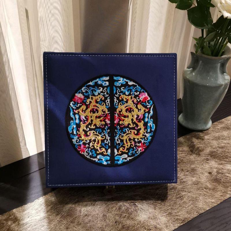

Jewelry Pouches Vintage Style Layer Rings Necklace Organizer Holder Ornaments