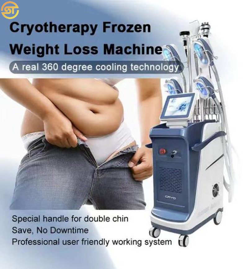 

Latest 360° Cool Sculpting CRYO Cryolipolysis Fat Freeze Slimming Machine Freezing Cryotherapy Device Slim Fat Reduction Body shaping Weight Loss Beauty Equipment
