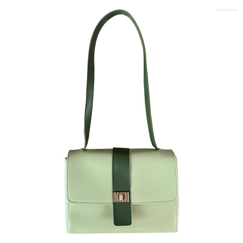

Evening Bags Summer Texture Briefcase Hand-held Single Shoulder Armpit Bag Green Minority Design Women's 2023 Messenger, Black