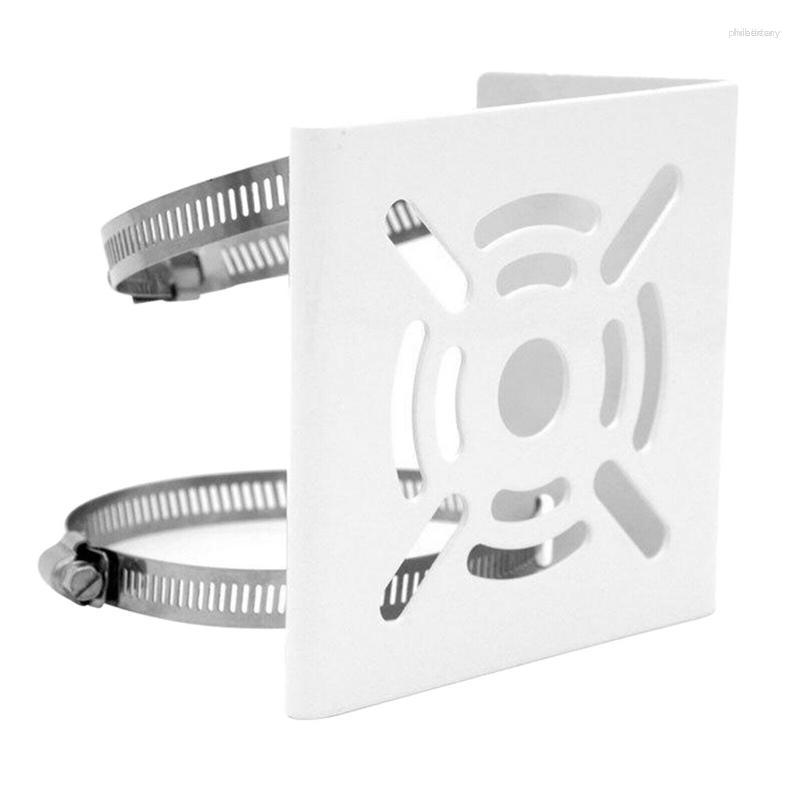 

Universal Vertical Pole Mount Adapter With 2 Loops Wall Mounting Loop Bracket