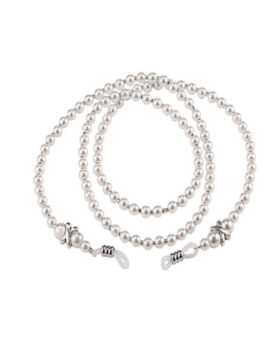 

Women Handmade Elegant Acrylic Imitation Pearl Eyewears Chains Glass Beaded Eyeglass Lanyards Cord Holder Glasses Ropes 9213511