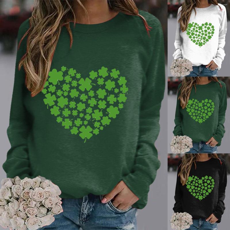 

Gym Clothing Graphic Print Long Sleeve Crewneck Sweatshirt Holiday Pullover, Green