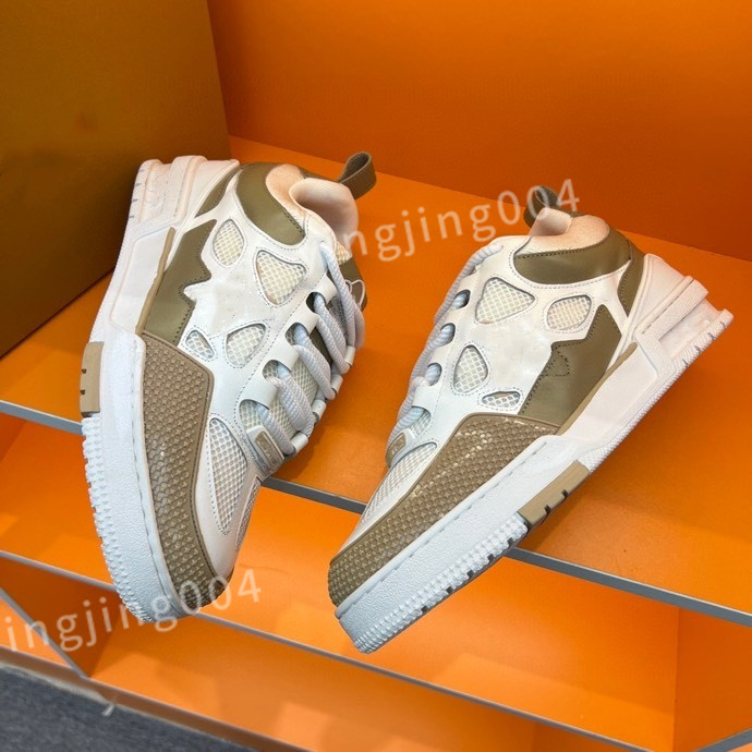 

New top Hot Luxury Men's Trainers designer man's casual shoes Quality Men Lace-up Sneakers Outdoor Runing Sport Shoe fashion mens basketball shoes Sneaker, 01