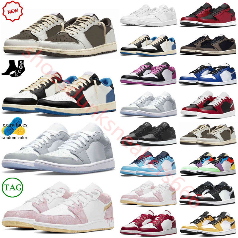 

2023 Jumpman 1 Basketball Shoes Men 1s Skyline Next Chapter True University Blue Hyper Royal Panda dark Mocha bred shadow UNC Smoke Grey Women Sport trainers sneakers, Color#47