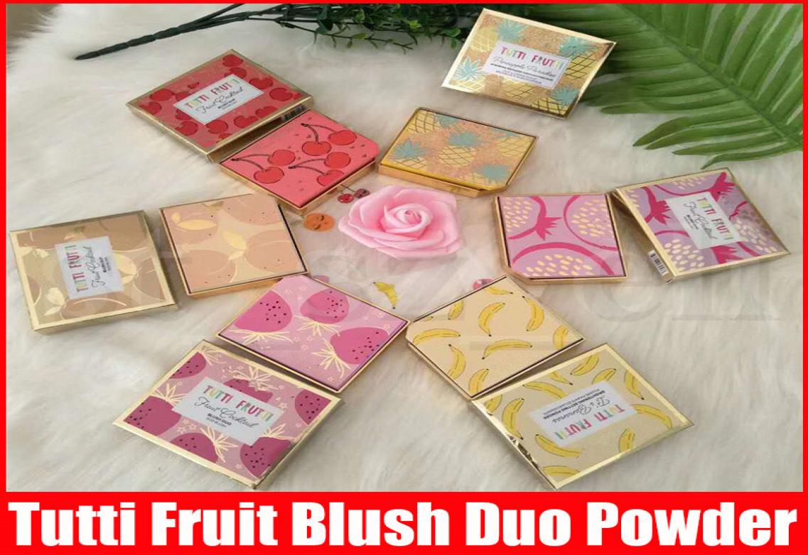 

New Makeup Face Tutti Frutti Fruit Cocktail Blush Duo Highlighting Bronzer Shadow Powder Combined6 Colors8291083, Multi