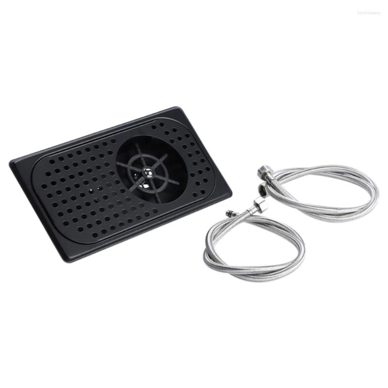 

Jewelry Pouches Pitcher Rinser Stainless Steel Bar Glass For Sink Cup Washer Spray El Cafe Restaurant Black