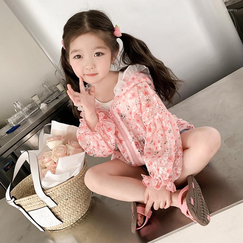 

Jackets Girls Summer Jacket Coat Lace Floral Girl Coats Kids Casual Style Children Toddler Clothes, 06b0922