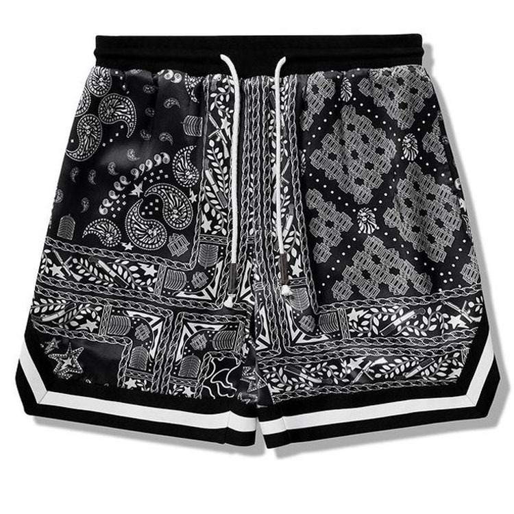 

2023 Summer Mens Shorts Designer Fashion Shorts Casual Beach Print Sport Running Short Hip Hop, Blue