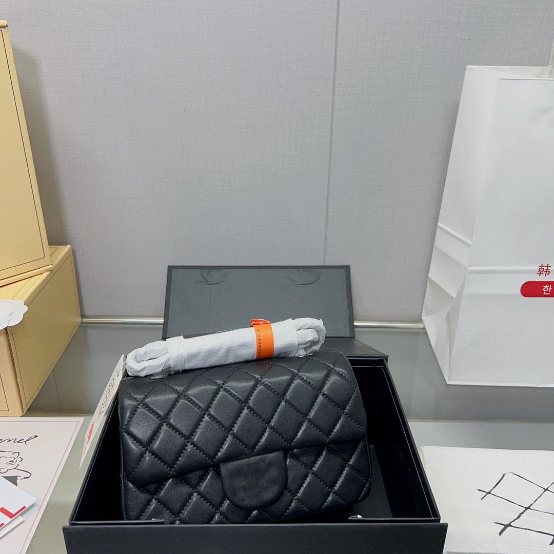 

leather shoulder woman bag for Luxurys pattern bag Caviar of metal Chain diamond handbag and high-capacity fashion shopping Designers Vphvb, Black