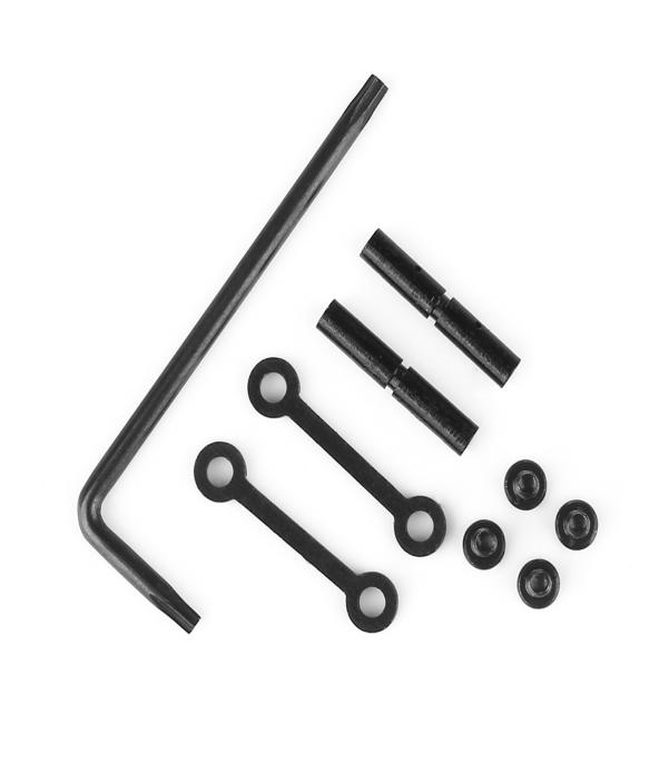 

Tactical Anti Walk Rotation Pins 154 Trigger Hammer Pins for Hunting8338798, Black