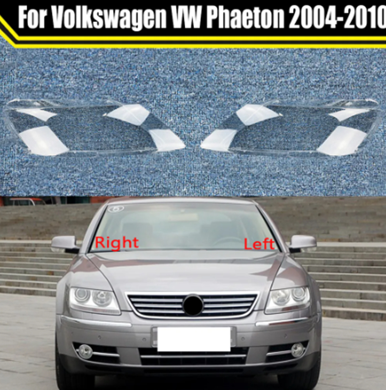 

Front Headlamp Head Lamp light Lampshade Lampcover Auto Glass Lens Shell For Volkswagen VW Phaeton 2004-2010 Headlight Cover