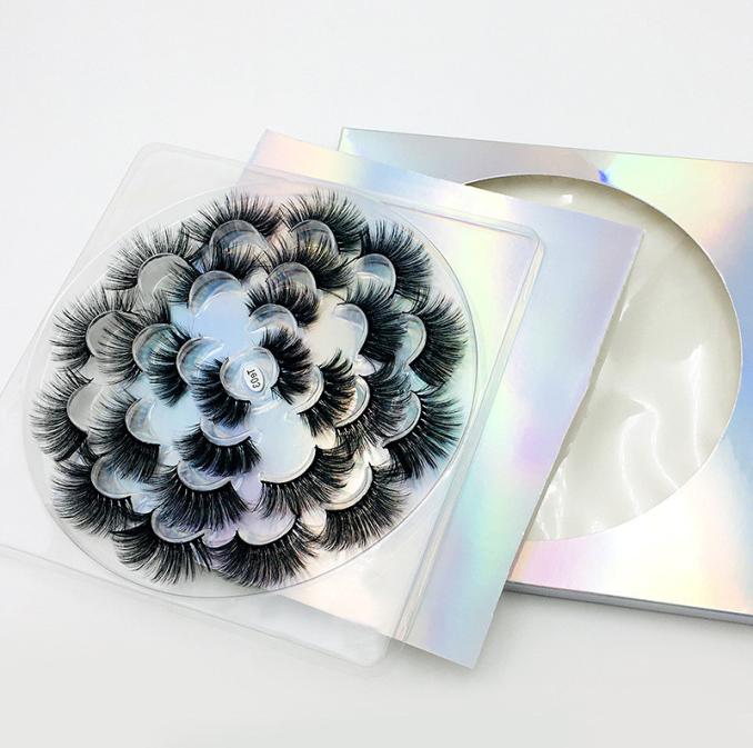 

Whole Mix Style Fluffy False Eyelashes 13pairs Faux 3D Mink Fake Eyelash Dramatic Thick Cruelty Lashes Extension Beauty M3087980
