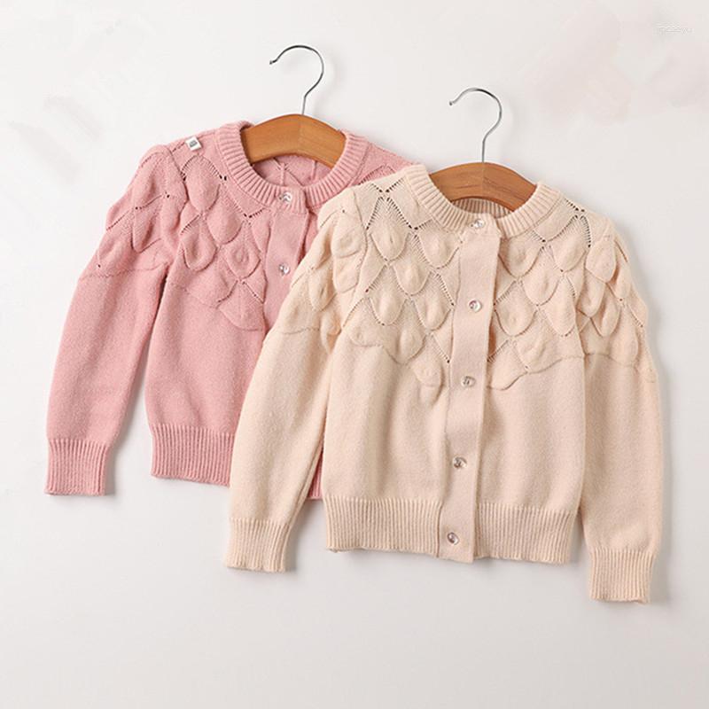 

Jackets Children Cardigan Coats Spring Kids Clothes Infant Girls Outwear 2 Color 2-7Y, Khaki
