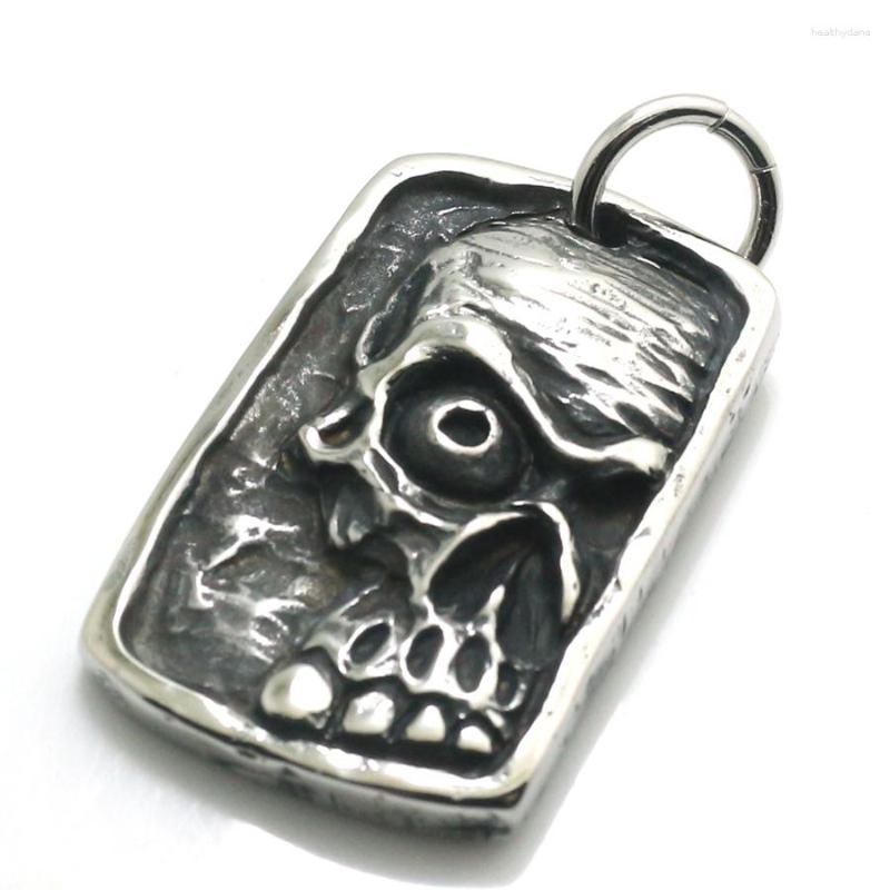 

Pendant Necklaces Men's 316L Stainless Steel Cool Punk Gothic Evil Demon Skull