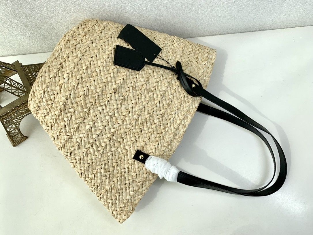 

Bohemian Totes Bag Casual Large Decoration Fashion Tote Handbag Shopping Women Bags Beach Style Designer Pqwxb, Beige