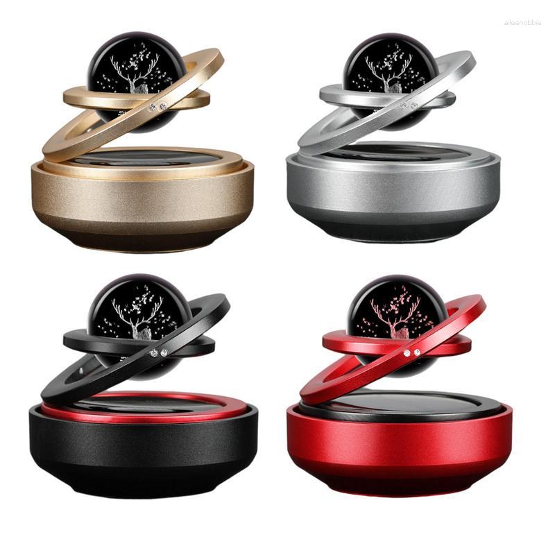 

Solar Power Car Air Fresheners Rotation Freshener Diffuser Rotating