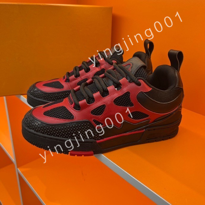 

2023 Luxurys Platform Designer Boots Low Casual Shoes Sneakers Women Mens Fashion Party Flat Leather Vintage Trainers, 05