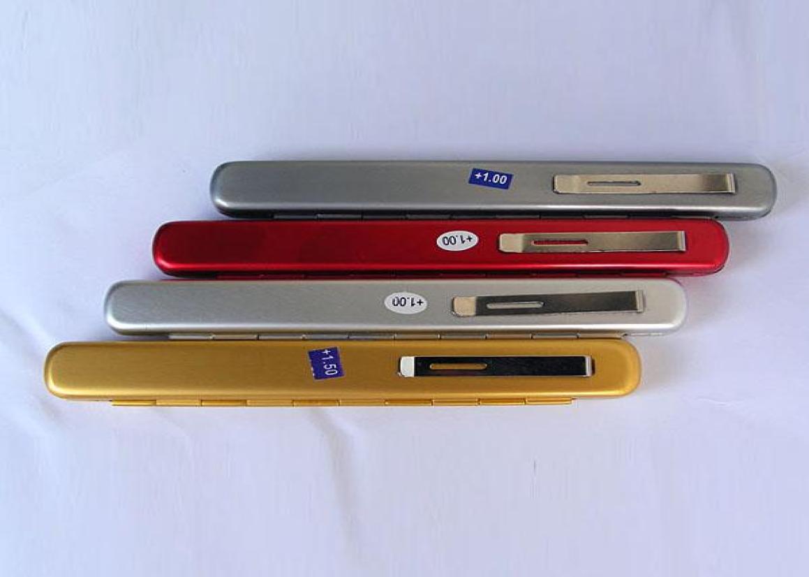 

Slim Small Mini Metal Reading Glasses Reader Spectacles 10 15 20 25 30 35 E00371 Red BARD9668644