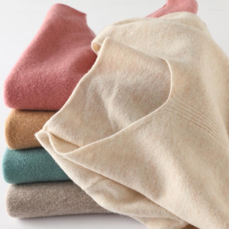 

Women' Sweaters Cashmere Turtleneck Women Sweater Autumn Spring Base Warm All-match Knitted Pullover Jersey Pull Femme Hiver Jumper 53h6, Black