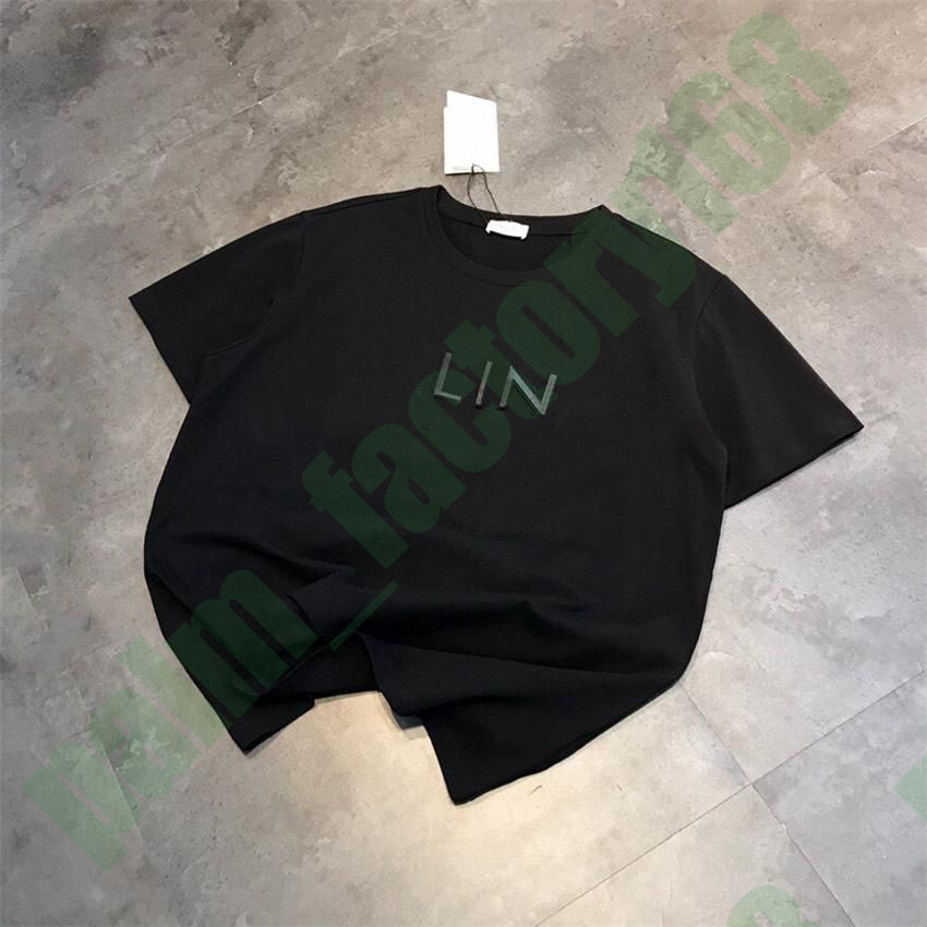 

Spring and Autumn Fashion Short Sleeve Round Neck Pullover T-shirt Indoor and Outdoor Couple Solid Short Sleeve