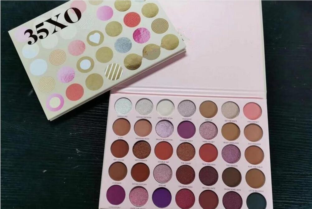 

Makeup Eyeshadow Palette Beauty Glazed color studio 35 colors Eye Shadow matte and shimmer cosmetics DHL6999710, Multi