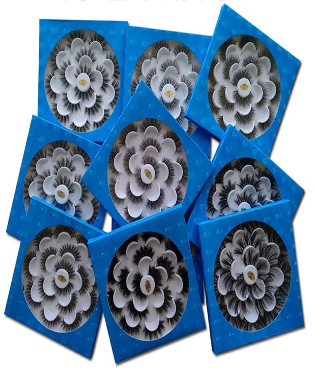 

ePacket 10 Pair 3D Mink Eyelashes Natural Long Fluffy False Eyelashes Handmade Dramatic Fake Lashes 99994708748
