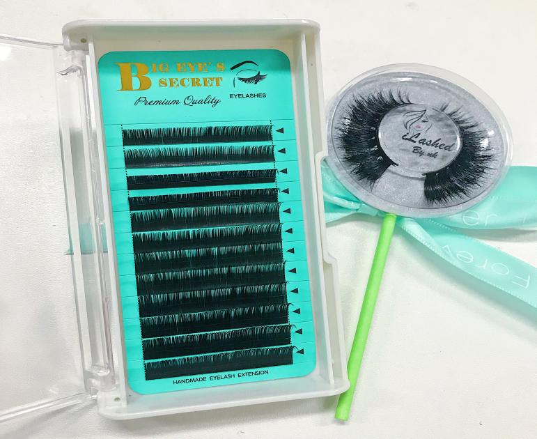 

Big eyes secret 2018 Seashine Handmade Eyelashes Extension Real Mink Volume Eyelashes ExtensionIndividual eyelash2308111