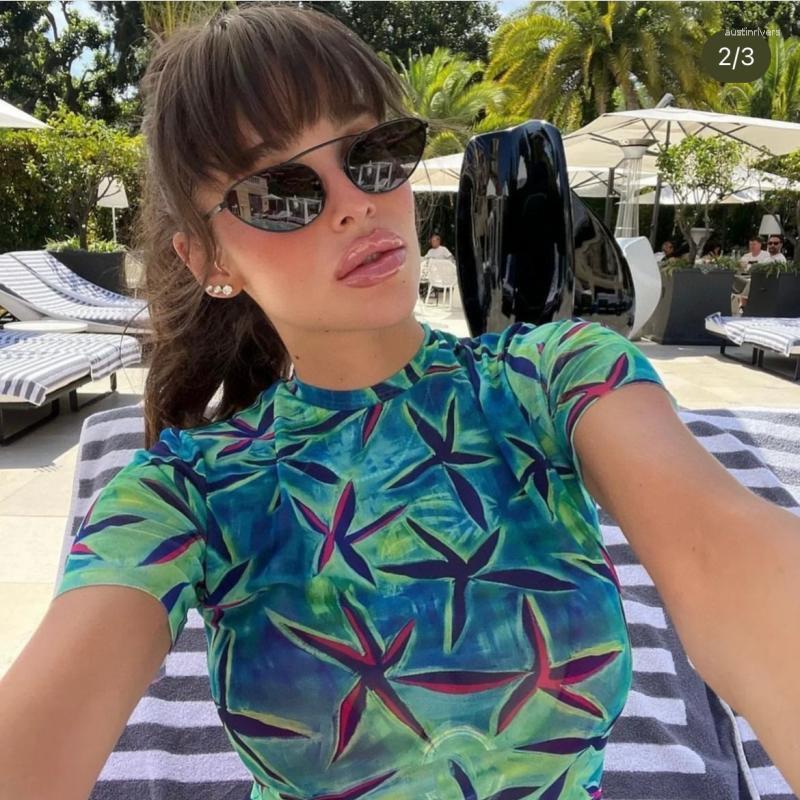 

Sunglasses 2023 Fashionable Cat Eye SL538 High Quality Metal Frame Same Stylecelebrity Internet Celebrity Blog Women Personality