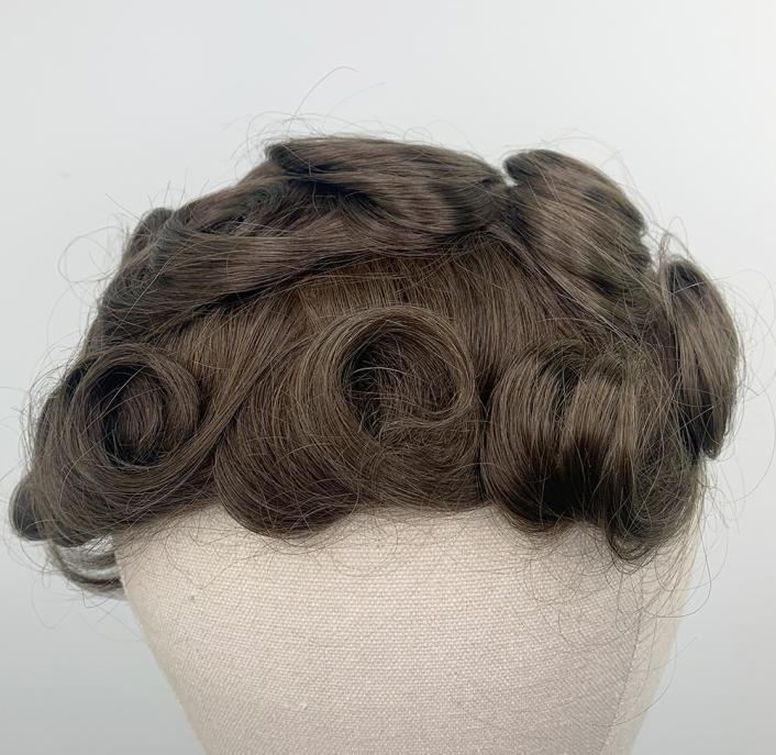 

Mens Lace Wig Fine Mono Hairpieces Natural Human Hair Wigs For Man Hair System Toupee Men Capillary hair Prostheses3889545, Natural color