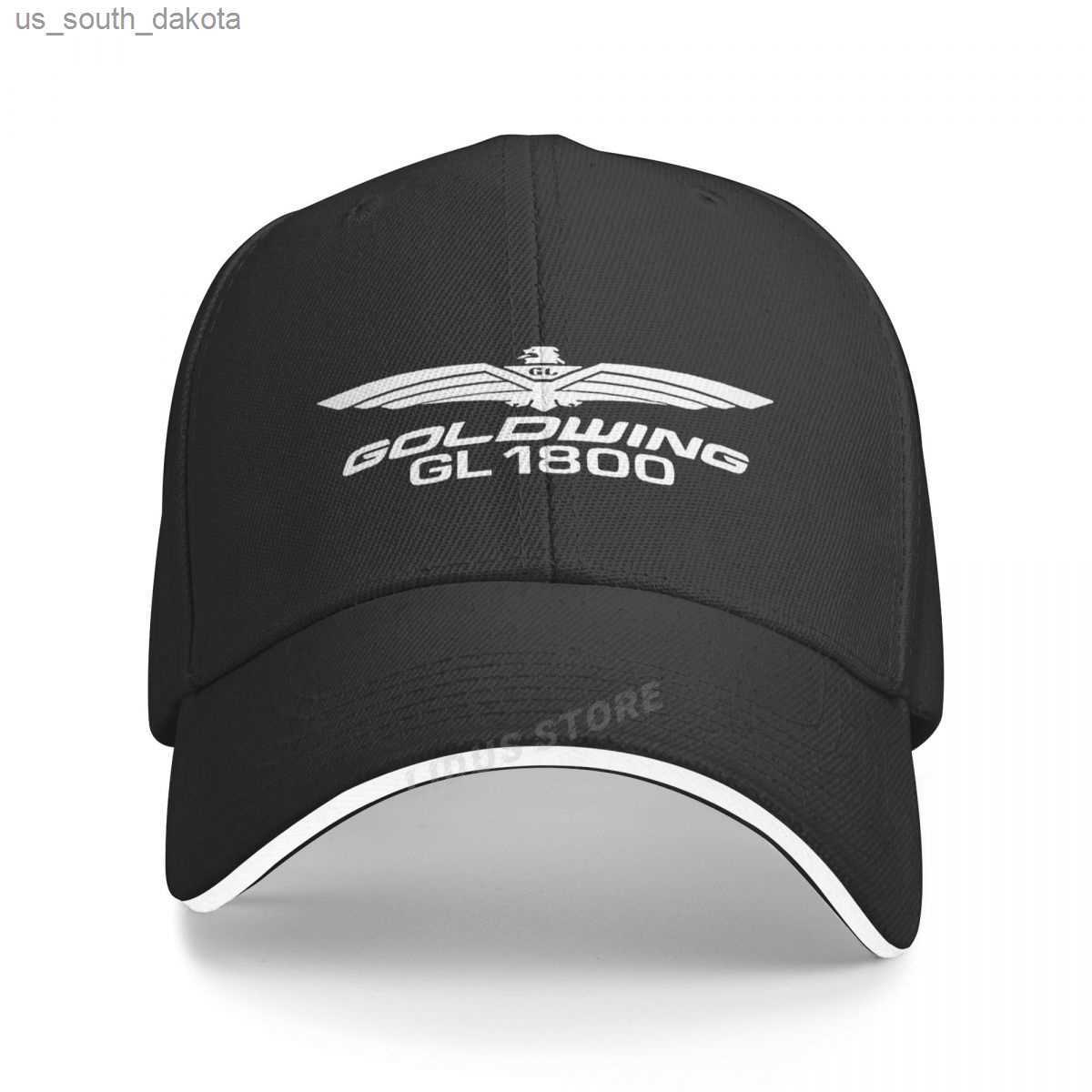 

Goldwing GL1800 Baseball Cap Fashion Cool Goldwing Hat Unisex Outdoors Hat L230523, Navy blue