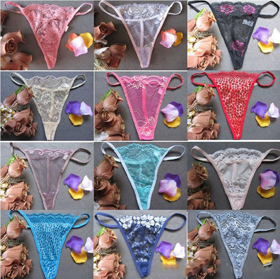 

Women Sexy Panties Tangas Lace Transparent Sexy GStrings And Thongs Underwear Tpants Lingerie Panty Opcion Regia Briefs Panties5458980, Multi-color